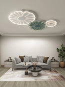 Decorative creative lotus leaf LED ceiling light