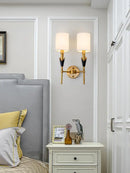 Calla lily wall light for creative indoor lighting