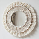 handmade bohemian nordic style decorative wall mirror