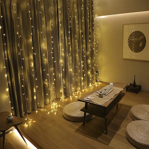 LED string light garland for Christmas and New Year decorations - vue 3 sur 9