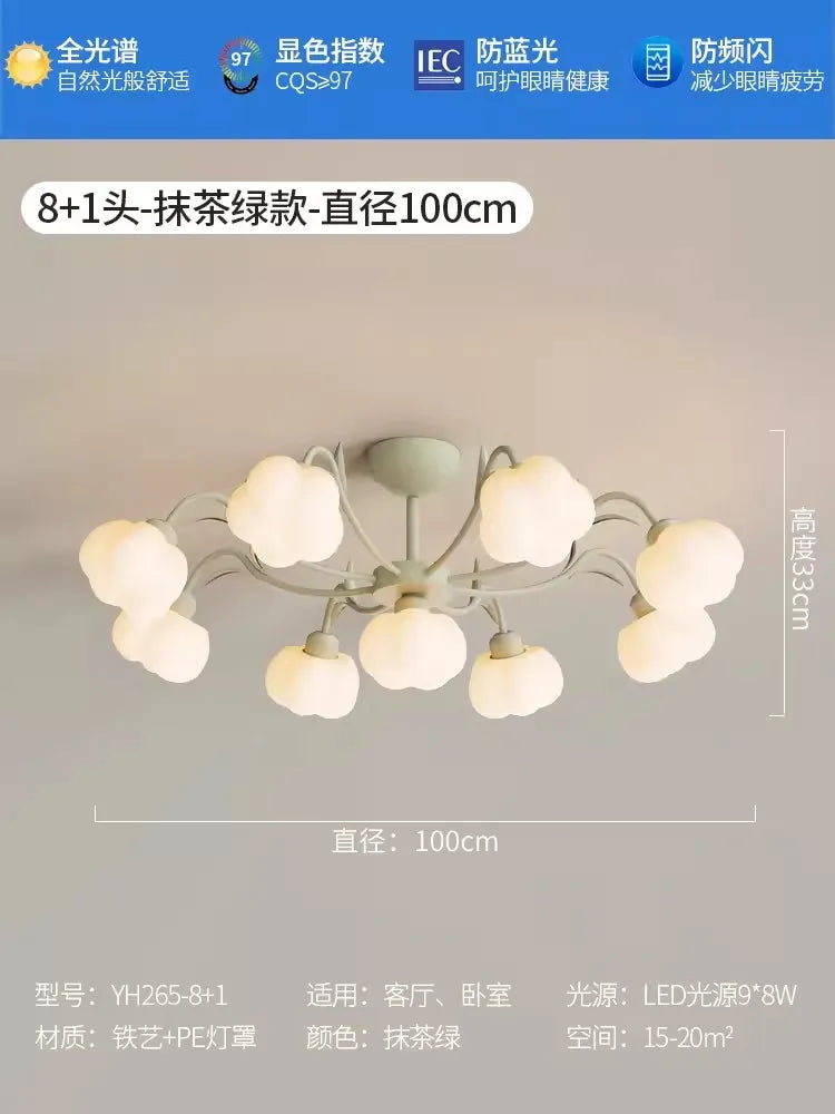 Personalised Nordic ceiling light for bright and colourful children's room - vue 12 sur 12