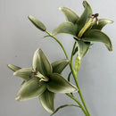 Artificial lily branch floral decoration for interiors