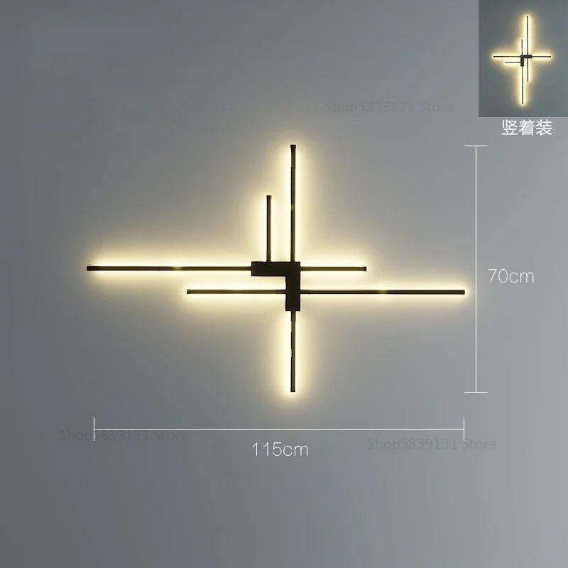 Modern creative wall light for stylish interior decor - vue 14 sur 22