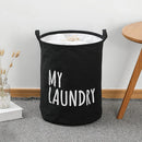 foldable waterproof linen and cotton laundry basket large capacity