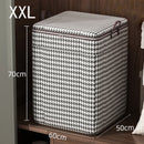 large capacity folding clothes storage bag with handle