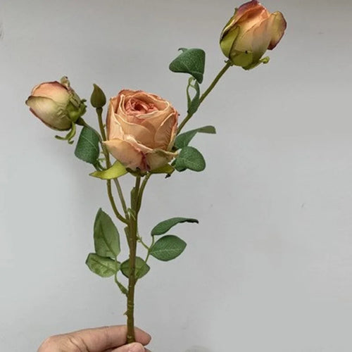 Silk peony bouquet for wedding decoration - vue 6 sur 18