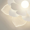 Modern petal flower ceiling light for interior decoration