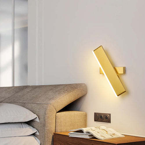 Creative full spectrum rotatable wall light
