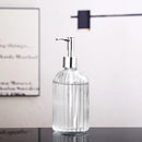 portable glass liquid soap dispenser for bathroom
