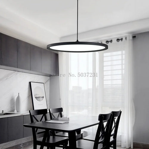 Modern nordic LED chandelier for interiors - vue 3 sur 12