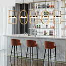Modern metal pendant light for bar, restaurant and shop