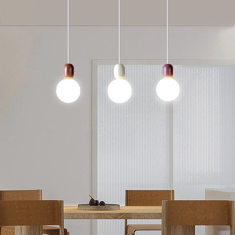 Modern nordic minimalist bedside lamp for interiors
