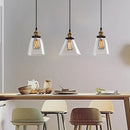 modern glass pendant light for elegant interior decoration