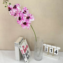 Artificial butterfly orchid 7 heads elegant floral decoration