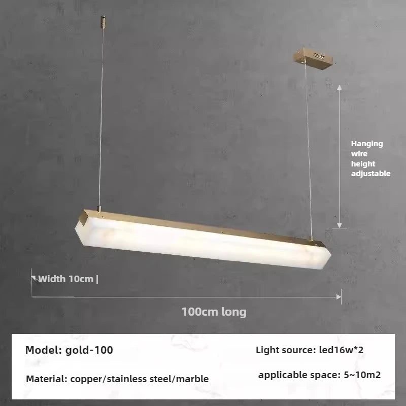 Luxury copper lamp for living room, bar, restaurant and office