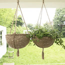 seagrass hanging baskets for home and garden decor