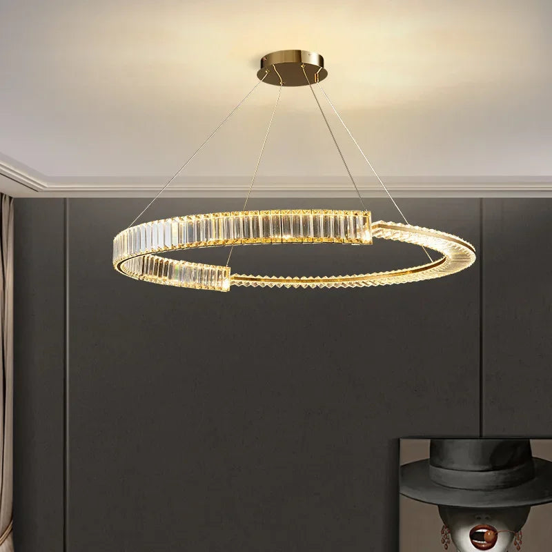 Modern K9 crystal chandelier for elegant interior decor