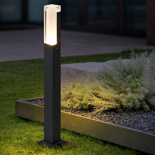 Waterproof outdoor aluminium LED garden lamp - vue 3 sur 9