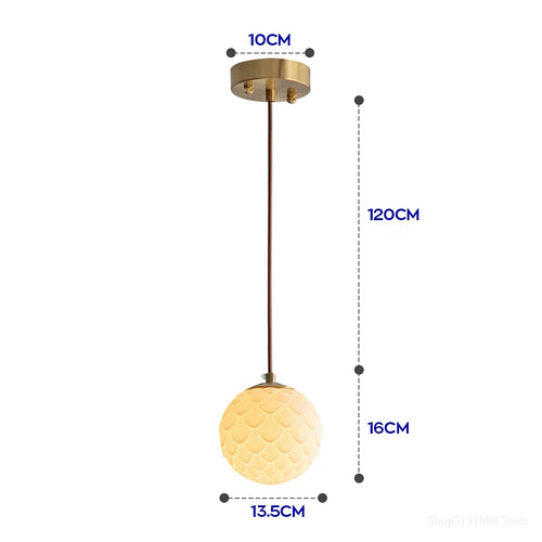 Suspension céramique design de plusieurs formes - vue 11 sur 13