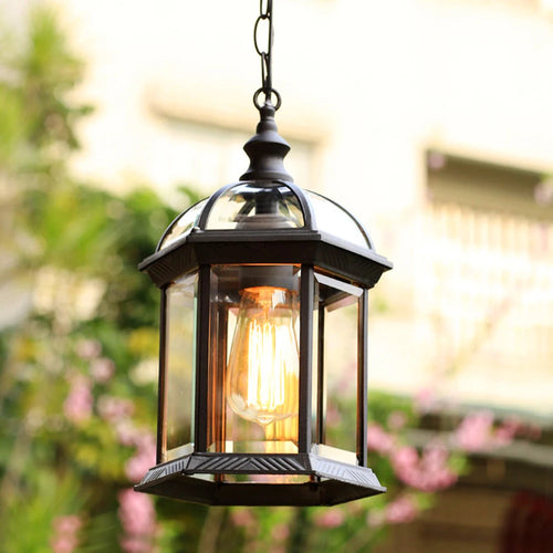 Creative retro outdoor chandeliers for garden and gazebo - vue 5 sur 6