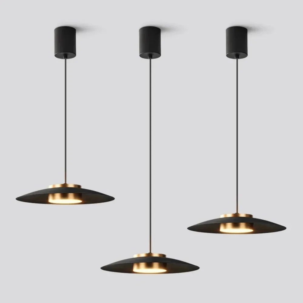 Modern LED pendant light for decorative indoor lighting