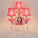 Modern crystal wall light for interior decoration