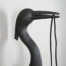 Modern nordic resin crane decorative wall light