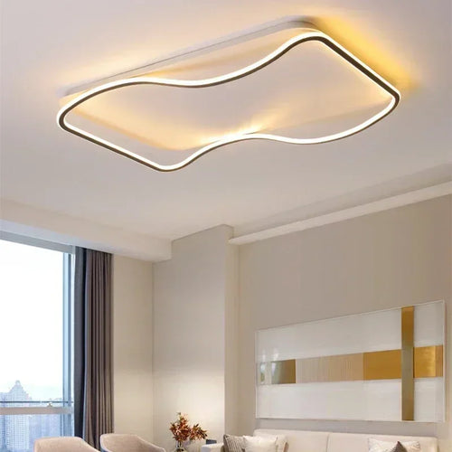 Modern LED ceiling light for stylish indoor lighting - vue 2 sur 19