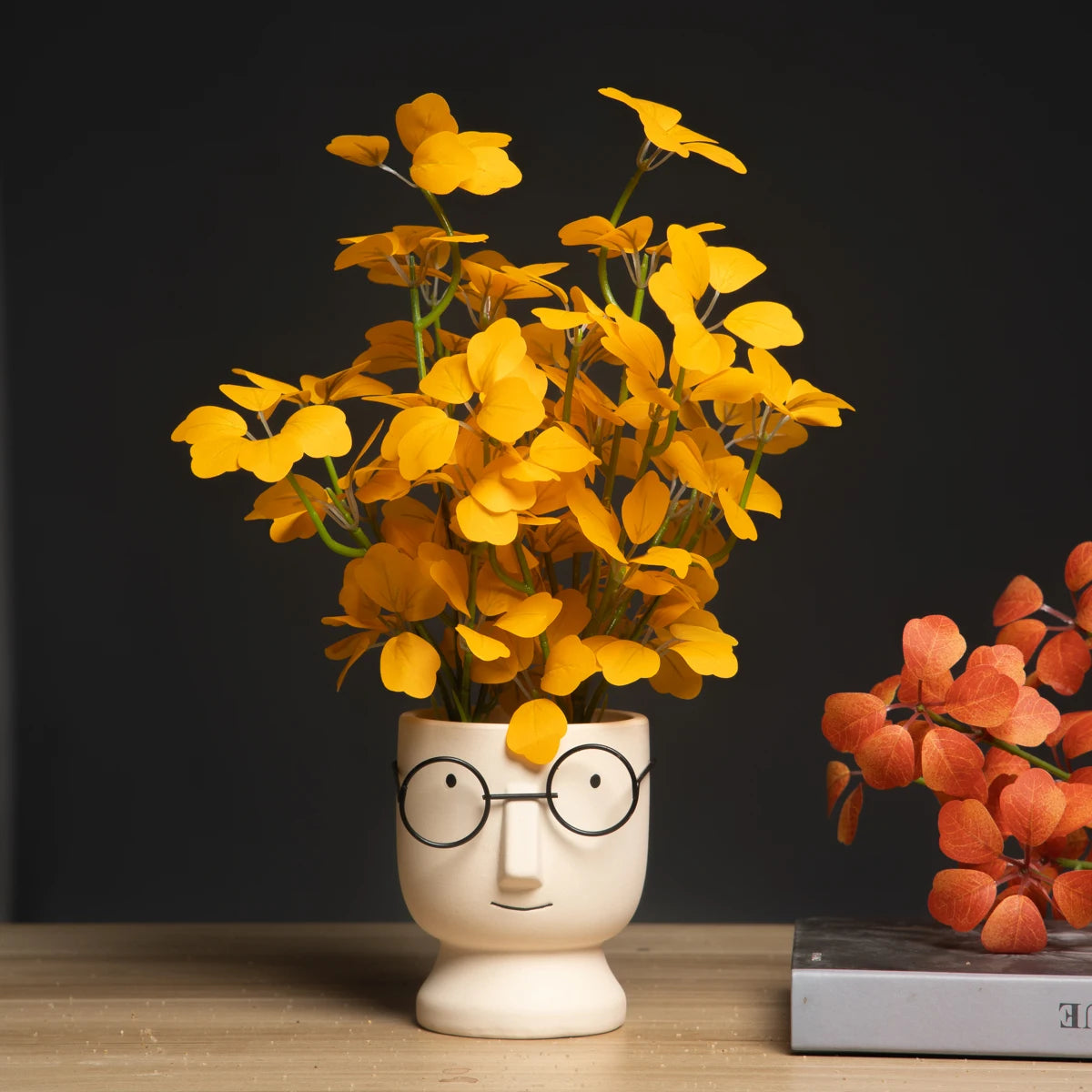 Artificial four leaf clover plants for indoor decoration - vue 5 sur 10