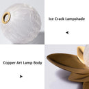 Retro lotus wall light postmodern luxury creative decorative