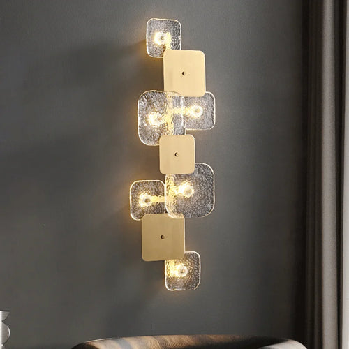 Designer copper LED wall light for modern decorative lighting - vue 2 sur 9