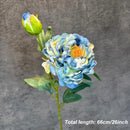 Silk artificial peony bouquet for weddings and home decor