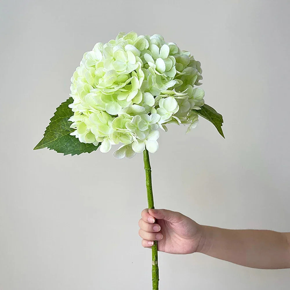 Artificial hydrangea flowers for wedding decoration and floral arrangements