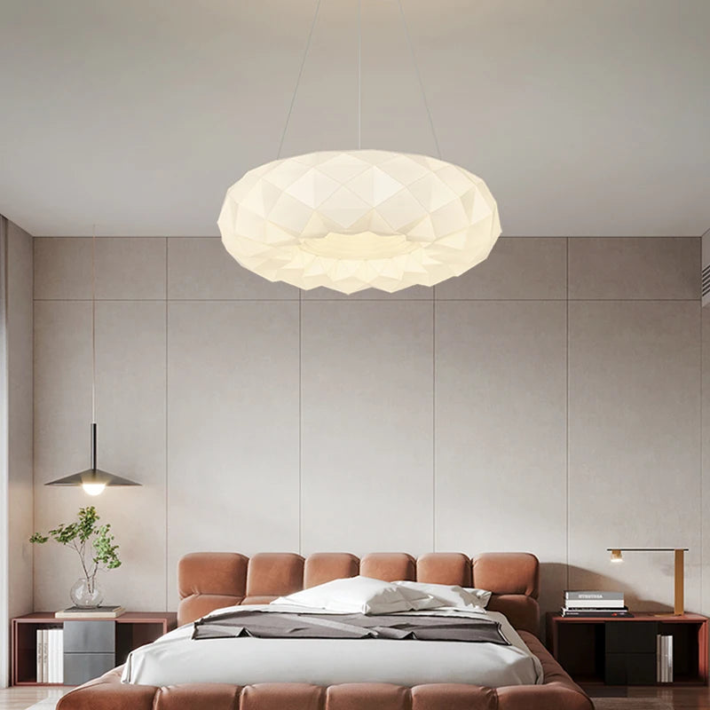 Modern Nordic LED pendant light for creative interior decor - vue 3 sur 8