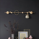 Nordic luxury decorative wall mounted clothes and hat rack