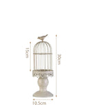 retro birdcage chandelier for romantic dinner and wedding