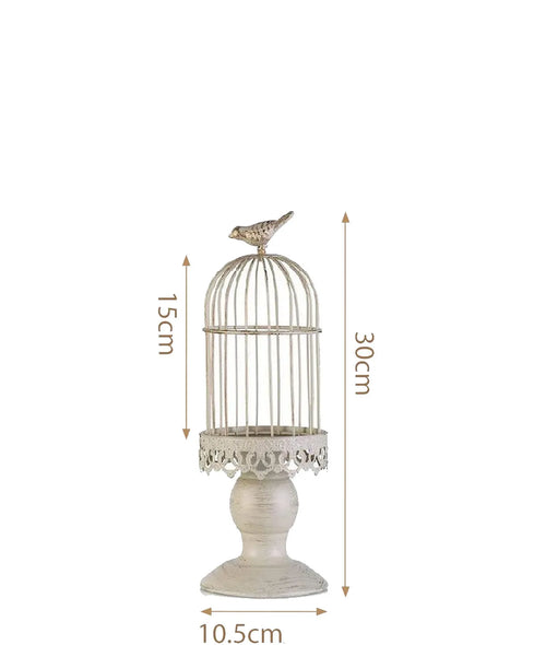 retro birdcage chandelier for romantic dinner and wedding