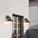 Vintage waterproof antique copper outdoor wall light