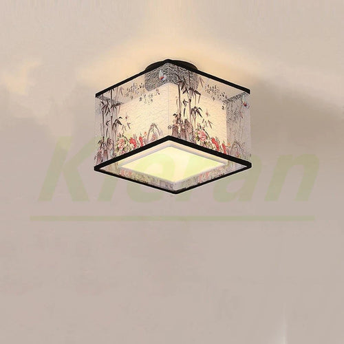 Modern lotus bird LED ceiling light for hotel decoration - vue 21 sur 30