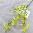 Artificial silk gypsophila branches for indoor decoration
