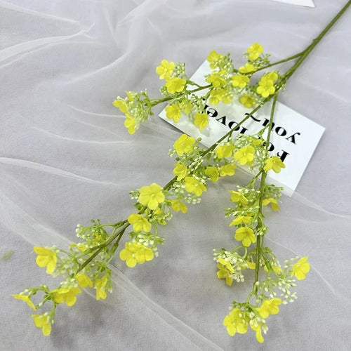 Artificial silk gypsophila branches for indoor decoration - vue 9 sur 14