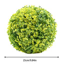 Artificial grass topiary balls for outdoor decoration