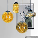 Nordic glass star chandelier for modern decor