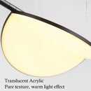 Modern decorative apricot leaf LED lamp for interiors