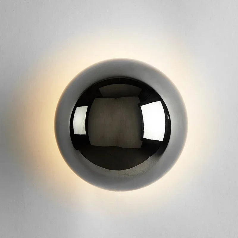 Modern nordic LED wall light for night-time decoration