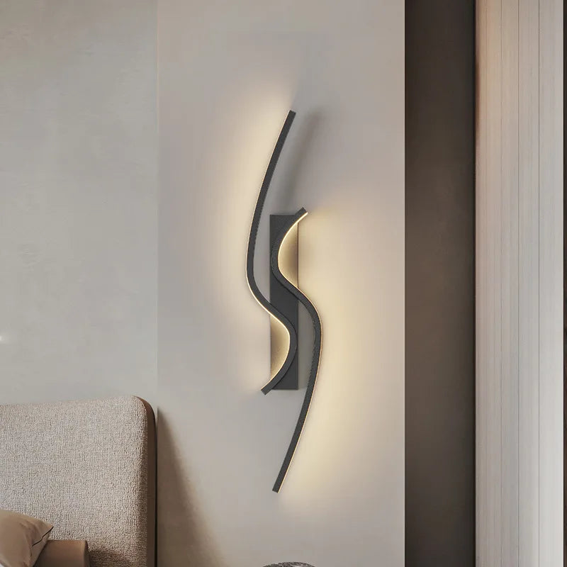 Modern LED wall light for elegant interior decoration