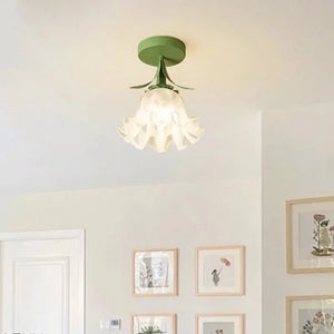 Modern ceiling light with elegant floral design for interior decoration
