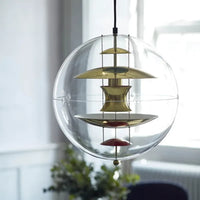Modern Danish design globe pendant light in PVC