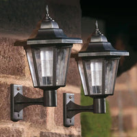 Waterproof solar wall light for garden decoration