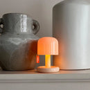 led lamp mushroom night light sunset